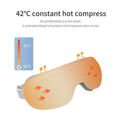Personalisierte Lable Logo Hot Compress Augenmassage Maschine für intelligente elektrische Augenmassage