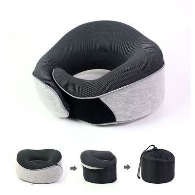 Memory Foam Augenmaske und Nackenauflage Kissen Set Portable Kühlung U Design Reisekissen