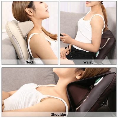 s Best White Shiatsu Infrarot Hitze Hals Kneading Massage Kissen mit langer Akkulaufzeit
