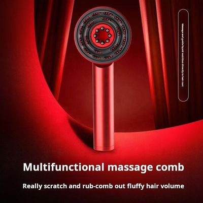 Rot-Silber-Lichttherapie-Vibrationsmassageapparate für Haarwachstum und Kopfhautgesundheit