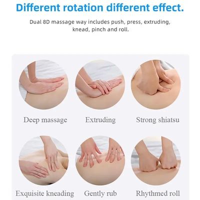 Das beste Shiatsu-Infrarot-Heizkissen für den Hals und Knie-Massage mit 500mAh-Batterie