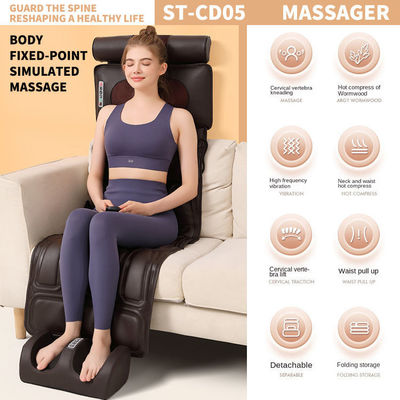 Intelligente Körper-Hals-Fuß-Massage-Matratzenkissen mit Knie-Vibration und Heizung