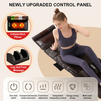 Intelligente Körper-Hals-Fuß-Massage-Matratzenkissen mit Knie-Vibration und Heizung
