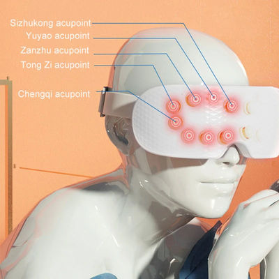 16 Silikon-Massage-Kontakte Elektrische Augenmassage für ausgeruhte und aufgeladene Augen