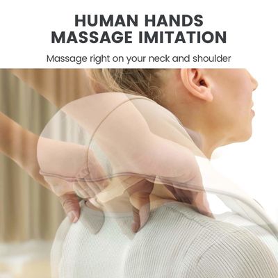 Halsmassage-Apparat U-Form Shiatsu Kniebeugen Rücken Müdigkeit Halsheizung Entspannung
