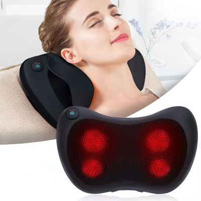 Manuelle Steuerung 4 Köpfe Nackenmassage Autokissen Massager mit Timing-Funktion 1,5 kg Gewicht