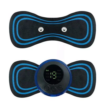 Schwarze Handbedienung Portable Design 4 Köpfe Hals Massage Auto Kissen Massager Hals
