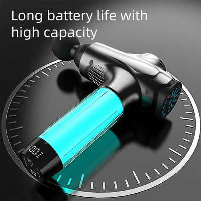 Körper- und Nackenvibrator Fitness Elektrische Massagepistole mit Drehgeschwindigkeit 3000rmp Max 20W