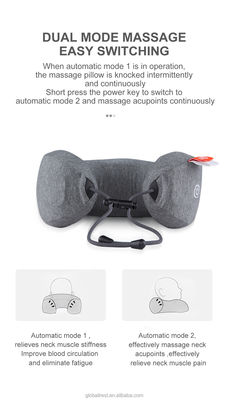 Farbe Körper Hals Massage U-förmige Vibrationsmassage Kissen Massage Kissen