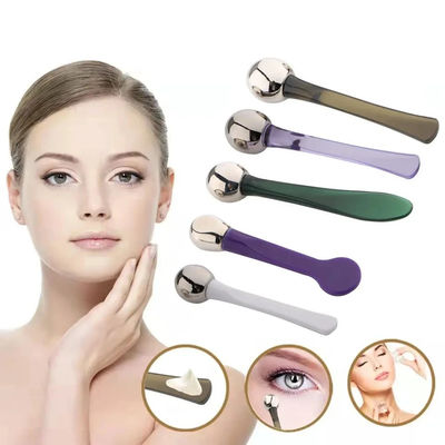 Personalisiertes Logo Wiederaufladbares Schönheits-Kopf-Augen-Massager für komfortable Erfahrung
