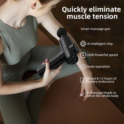 Nano-Silica-Gel-Handgriff Kabellose Massage-Pistole für verbesserte Flexibilität und Mobilität
