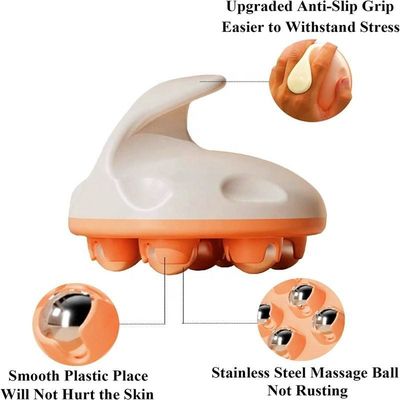 Muskeln Rücken Hals Gelenk Fuß Schulter Bein Fettverbrennung Körper Gestaltung Massagetool Bauch Oberschenkel Schlankung Kalb 3D-Roller-Massager