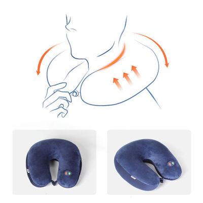 Reisefreundliches U-förmiges vibrierendes Kissen mit Infrarotphysiotherapiefunktion