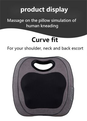 Elektrische Tiefe Shiatsu Hals Schulter Rücken Massage Kissen mit Rolling Kneading Hitze 8W Massager