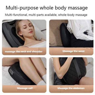 Elektrische Tiefe Shiatsu Hals Schulter Rücken Massage Kissen mit Rolling Kneading Hitze 8W Massager