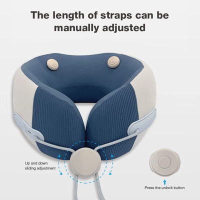 Infrarotphysiotherapie Halsmassager in U-Form mit Vibrationsmassage und Wärmefunktion