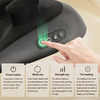 500mA Ladekurrent Hals- und Rückenmassager zur Schmerzlinderung 19,05 x 30,48 x 33,02 cm