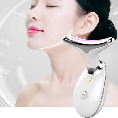 Individuell angepasster elektrischer V-förmiger Nacken-Lift-Massager mit Phototherapie und erhitzten Vibrationen