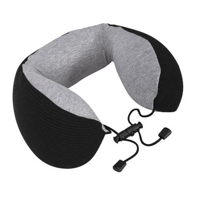 Entspannende Massage U-Form Memory Foam Reisehalskissen mit 2000mAh Batteriekapazität