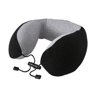 Entspannende Massage U-Form Memory Foam Reisehalskissen mit 2000mAh Batteriekapazität