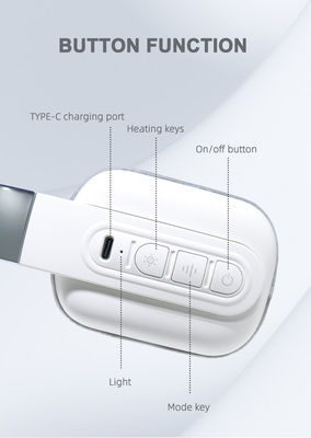 2000mA Ladestrom Tiefe Kneidung Massage Tragbare Nackenmasseur Anpassen Logo