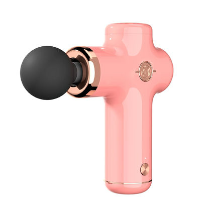 Körpermassage Mini-Muskelmassagepistole mit 6 Massageköpfen und Timing Control-Funktion