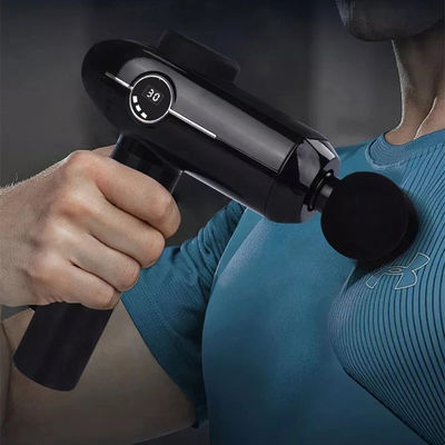 LCD-Bildschirm-Massagegerät Vibration 30 Geschwindigkeit Mini-Massage-Pistole für Ganzkörper-Relaxation