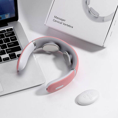 Drahtloser Mini-Elektrischer Nackenmassager mit intelligenter Fernbedienung und individuellen Massageoptionen