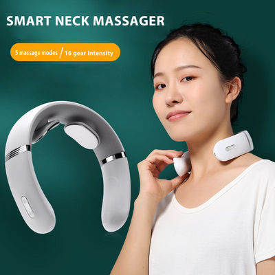 Drahtloser Mini-Elektrischer Nackenmassager mit intelligenter Fernbedienung und individuellen Massageoptionen