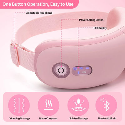 Erleben Sie die ultimative Entspannung mit einer Wärme- und Mikroschock-Technologie-Augenmassage.