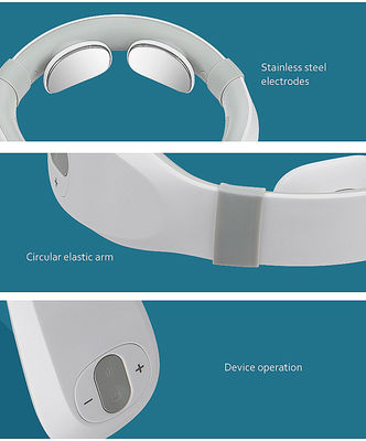 Innovativer Mini-Elektrischer Nackenmassager mit intelligenter Fernbedienung 18,5X17X6,5 cm