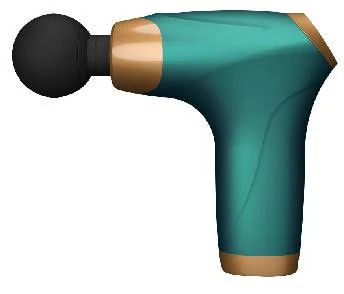 Mini-Percussion-Massagegerät für die Therapie und Erholung von heißem Fasziengewebe