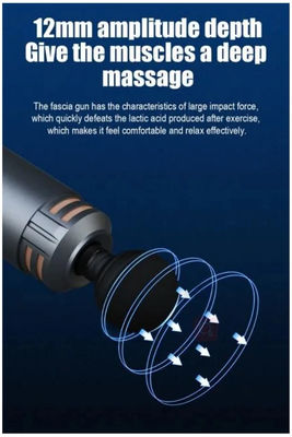 Zeitkontrolle Mini-Muskelmassagepistole für tiefe Gewebevibration und Körperentspannung