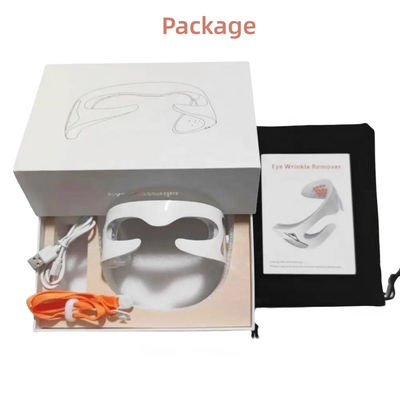 Gesichtshautpflege Maschine Led Rotlicht Therapie Maske Augenmassager für drahtlose Smart Device