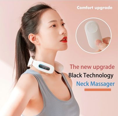 Massage TNES Elektrische Pulse OLED-Display Sprachübertragung Fernbedienung Halsmassager