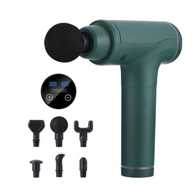 Portable Power Fascial Massage Gun Handheld mit ABS Aluminium und Bürstenloser Motor