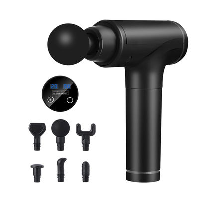 Portable Power Fascial Massage Gun Handheld mit ABS Aluminium und Bürstenloser Motor