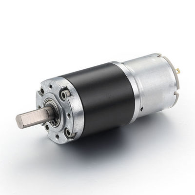 Hochdrehmoment 0,03-2 N.m 36mm Gleichstrom-Laufbandmotor mit geringer Geräuschmenge und schwarzer Farbe 12V 24V