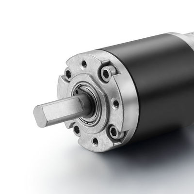 Hochdrehmoment 0,03-2 N.m 36mm Gleichstrom-Laufbandmotor mit geringer Geräuschmenge und schwarzer Farbe 12V 24V