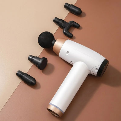 Tiefe Gewebe elektrische Massage-Pistole mit 6 Köpfen 30 Geschwindigkeiten LCD-Display und USB-Ladung 1 kg