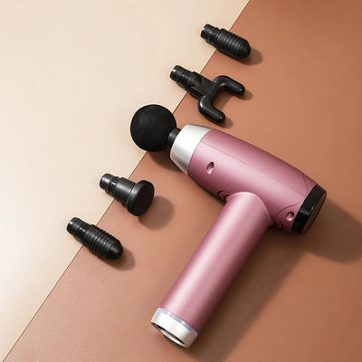 Tiefe Gewebe elektrische Massage-Pistole mit 6 Köpfen 30 Geschwindigkeiten LCD-Display und USB-Ladung 1 kg