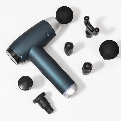 Tiefe Gewebe elektrische Massage-Pistole mit 6 Köpfen 30 Geschwindigkeiten LCD-Display und USB-Ladung 1 kg