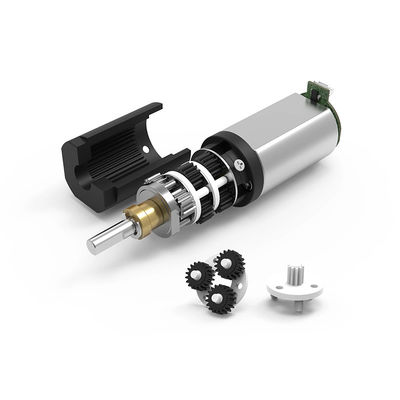 Elektroautos 12V24V Geräuscharme, hohes Drehmoment, Gleichspannungs-Planetenreduktionsmotor mit Encoder