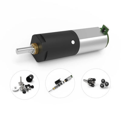 Elektroautos 12V24V Geräuscharme, hohes Drehmoment, Gleichspannungs-Planetenreduktionsmotor mit Encoder