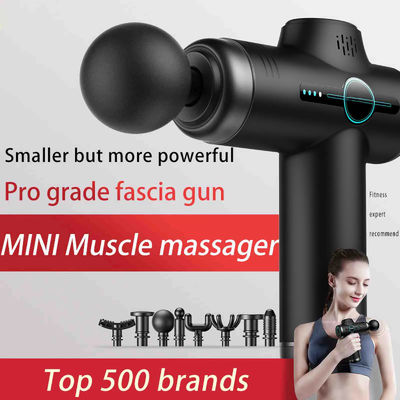 Mini-Fascia-Massagepistole mit 5 Geschwindigkeitsstufen Taschenformat 2-3 Stunden Ladezeit
