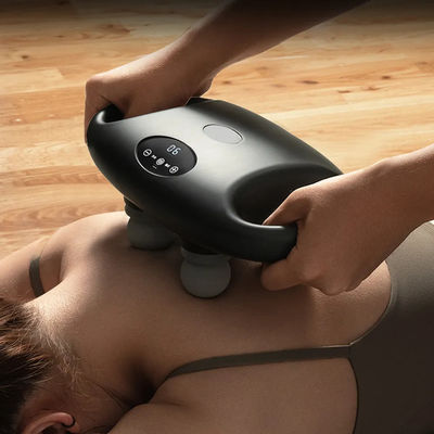 Vierköpfiger elektrischer Fasziengewehrmassager mit Vibrationsfunktion 22X20X10 cm 5 Geschwindigkeitsstufen