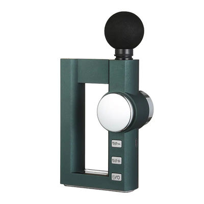 Zeitkontrolle Mini-Massage-Pistole wiederaufladbar angepasste Farbe Körper Faszialmassager