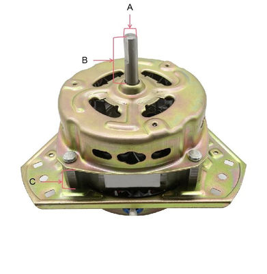 Dauermagnetmotor für automatische Türen und Waschmaschinen 80W Farbwaschmotor