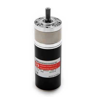 GS Micro Gear Motor Kleiner bürstenloser Gleichstrommotor mit 400 Rpm Geschwindigkeit und IE 4 Schutz