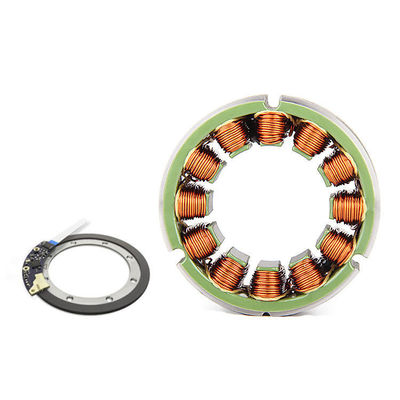 366W Ausgangsleistung RI50 Kleiner elektrischer Inrunner Bürstenloser Gleichstrommotor für Roboterradgelenk